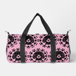 Poodle Dog Owner Duffle Bag