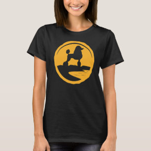 Poodle Dog Retro 2 T-Shirt