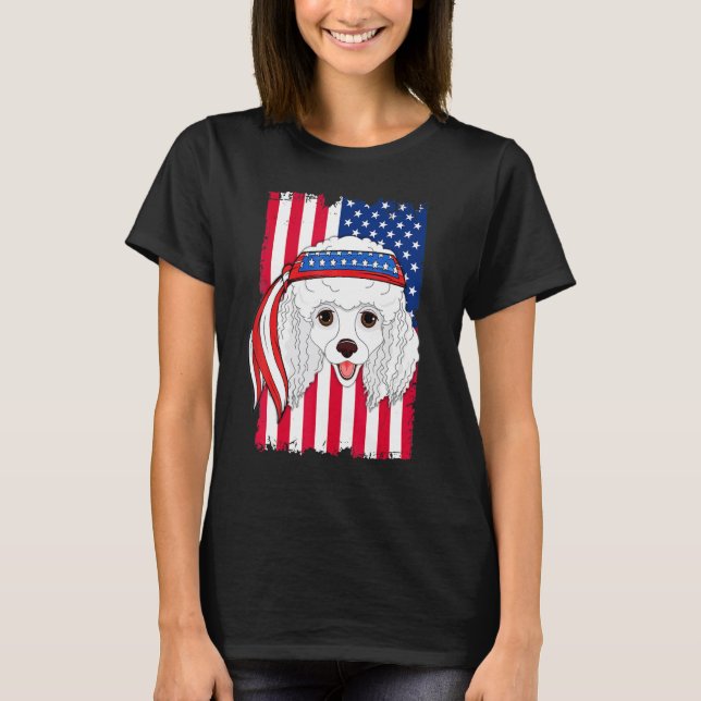 Poodle Dog T-Shirt (Front)