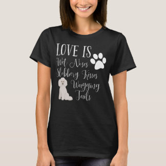 Poodle Dog T-Shirt Cute I Love My Dog Lover Gift