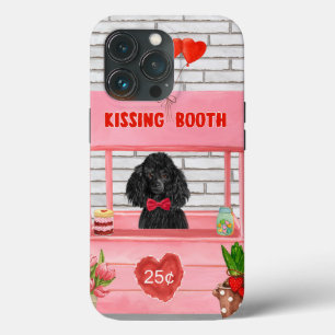 poodle Dog Valentine's Day Kissing Booth iPhone 13 Pro Case