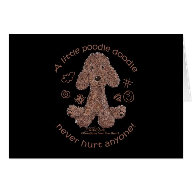 Poodle Doodle (Front Horizontal)