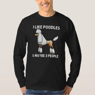 Poodle For Men Women Doodle Dog Poodle Groomer T-Shirt