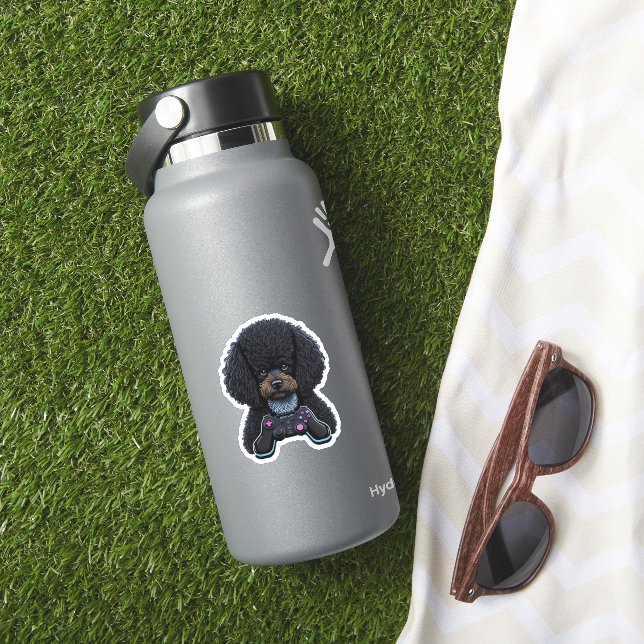 Poodle Gamer With Joystick  (HydroFlask Insitu)