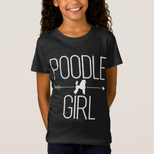 Poodle Girl Gift For Women Dog Animal Water dog Lo T-Shirt