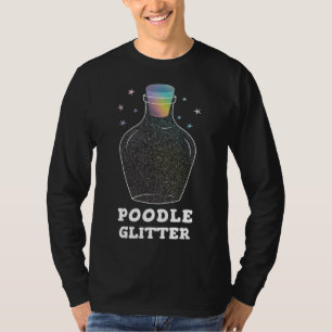 Poodle Glitter Jar T-Shirt