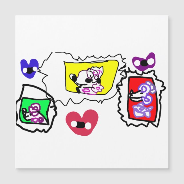 Poodle heart  (Front)