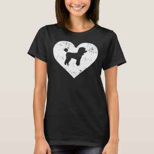 Poodle heart      T-Shirt