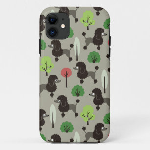 Poodle in the park Case-Mate iPhone case
