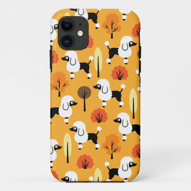 Poodle in the park Case-Mate iPhone case (Back)