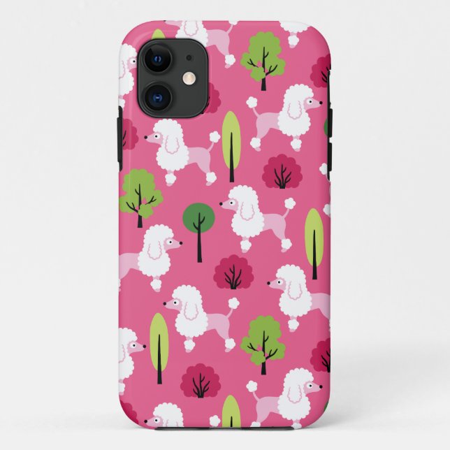 Poodle in the park Case-Mate iPhone case (Back)