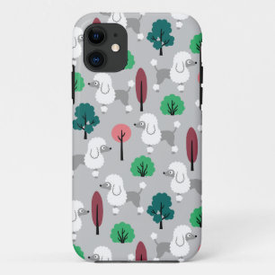 Poodle in the park Case-Mate iPhone case