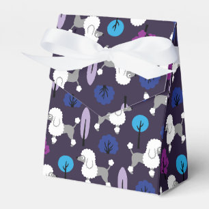 Poodle in the park favour box