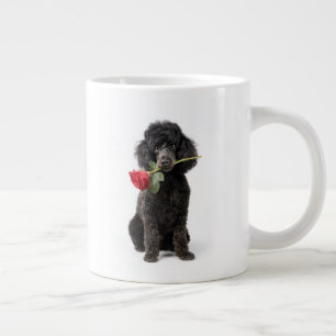 Poodle Love Large Coffee Mug