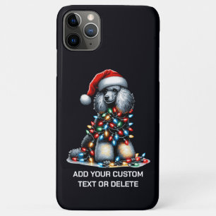 Poodle Lover Christmas Light Animal Lover Case-Mate iPhone Case