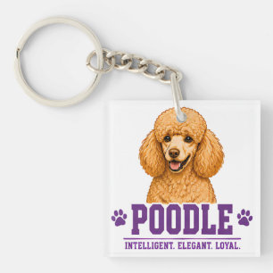 🐾 Poodle Lover Sign 🐾 Key Ring