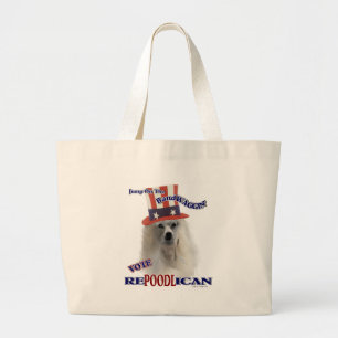 POODLE Lovers Gifts Large Tote Bag
