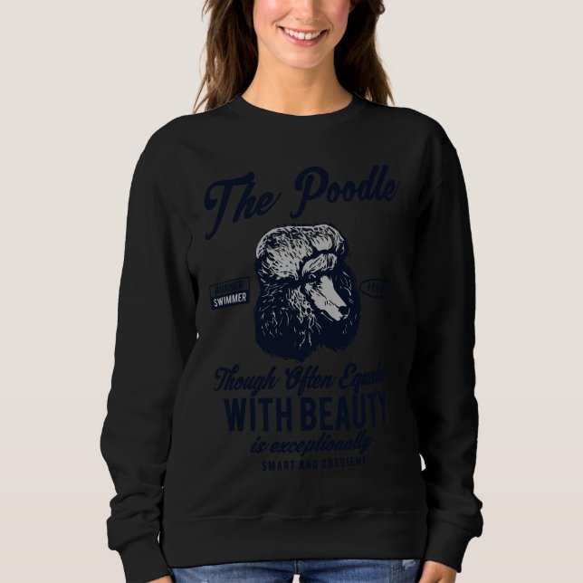 Poodle Lovers Sweatshirt (Front)