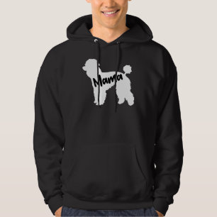 Poodle Mama Dog Mum Hoodie