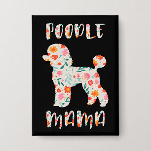 Poodle Mama Floral Dog Lover