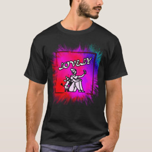 Poodle Mom And Poodle Lovers Colorful T-Shirt