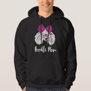Poodle Mom Funny Design Hoodie