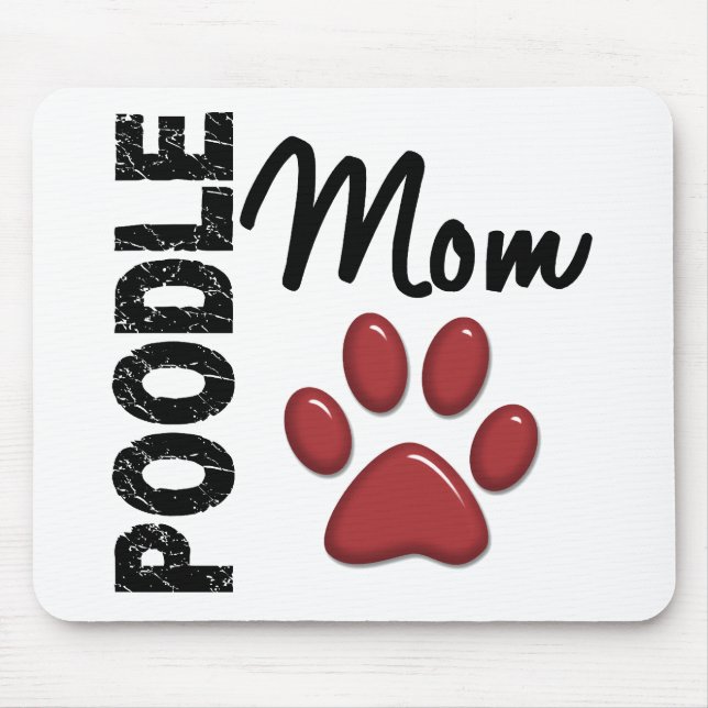 Poodle Mum 2 Mouse Pad (Front)