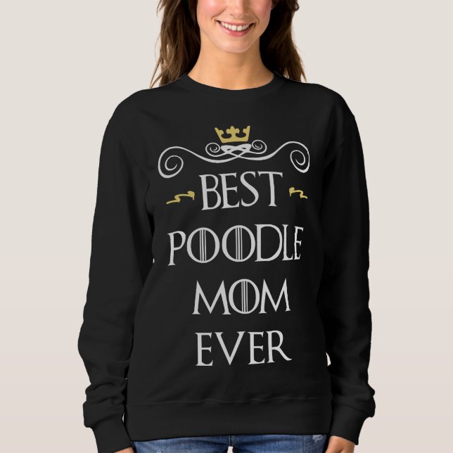 Poodle Mum  Classic Sweatshirt (Front)