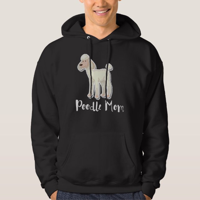Poodle Mum Essential    Hoodie (Front)