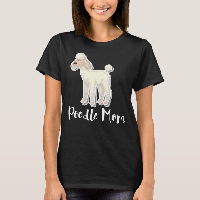 Poodle Mum Essential    T-Shirt (Front)