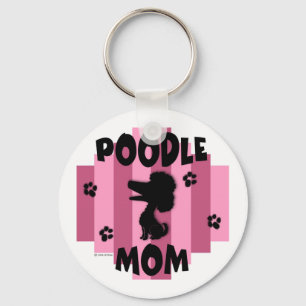 Poodle Mum Keychain