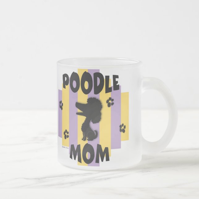 Poodle Mum Mug (Right)