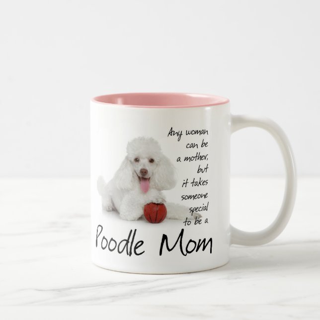 Poodle Mum Mug (Right)