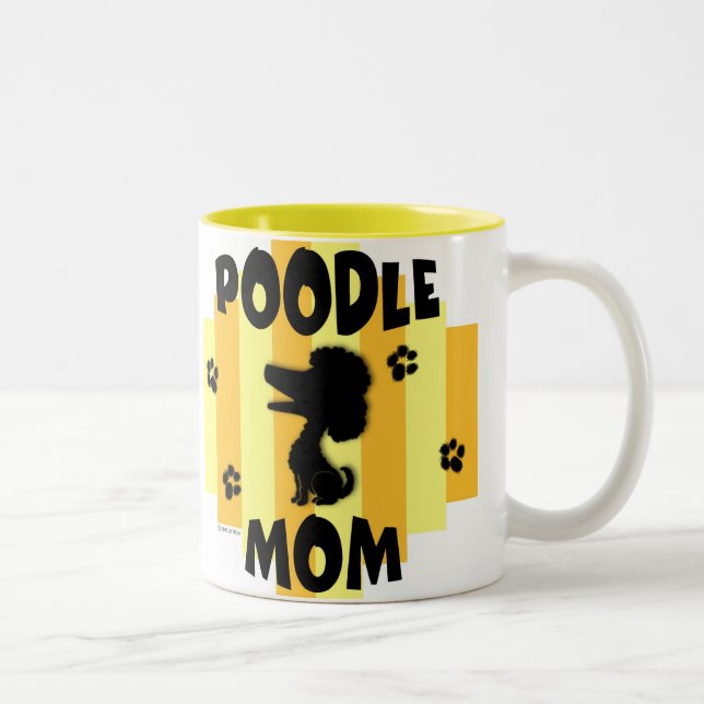 Poodle Mum Mug (Right)