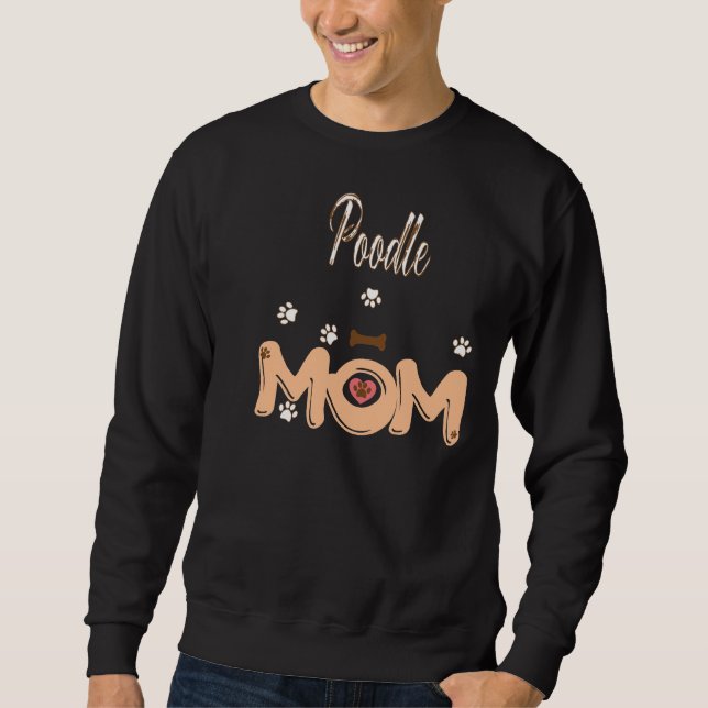 Poodle Mum               Sweatshirt (Front)