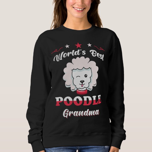 Poodle Mum           Sweatshirt (Front)