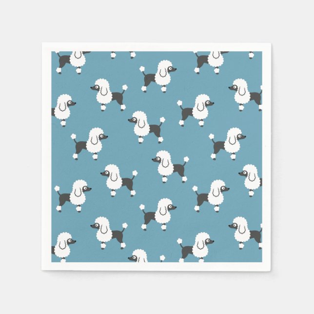 Poodle Napkins (Front)