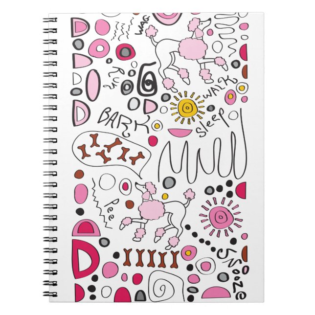POODLE NOTEBOOK (Front)