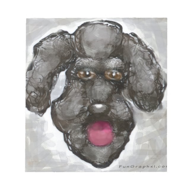Poodle Notepad (Front)