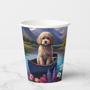Poodle on a Paddle: A Scenic Adventure Paper Cups