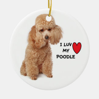 Poodle Ornaments
