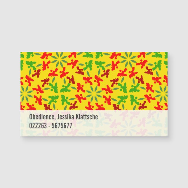 Poodle Pattern (Front)