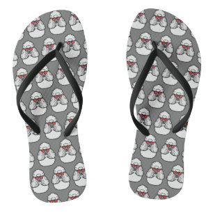 Poodle Pattern Funny Table Lamp Jandals