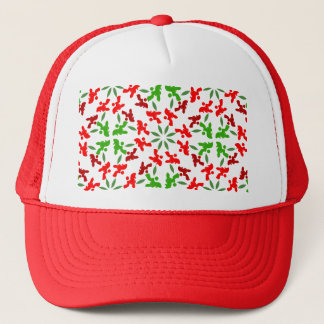 Poodle Pattern Illustration customizable Trucker Hat