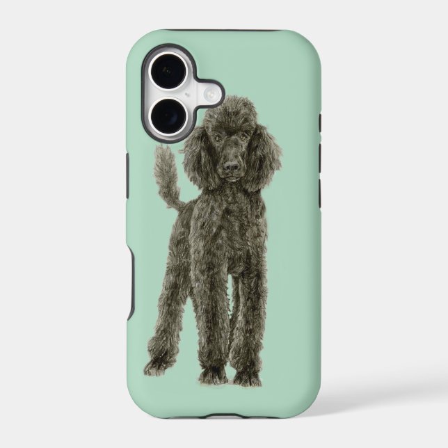 Poodle phone case (Back)