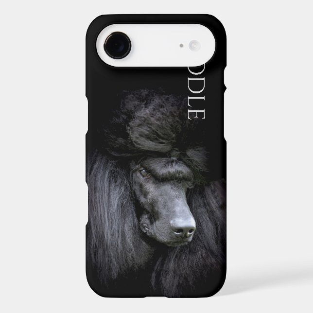 Poodle Phone Case (Back)