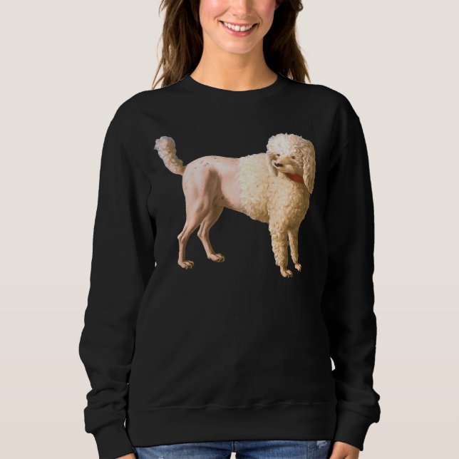 Poodle Portrait Sweatshirt (Front)