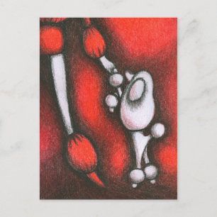 poodle postcard