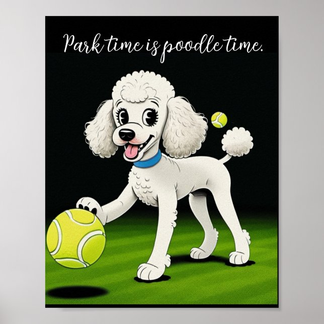Poodle Poster (Front)
