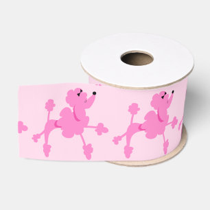 Poodle Power Grosgrain Ribbon